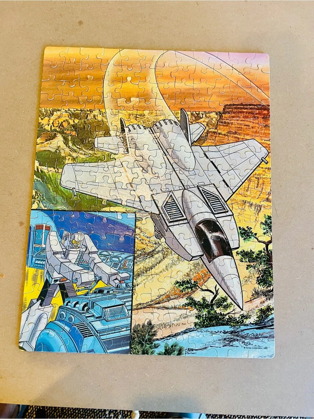 GoBots Puzzle Lot 200 Pieces Set of 3 Golden Tonka 1985 Leader-1 Cop-Tur Turbo